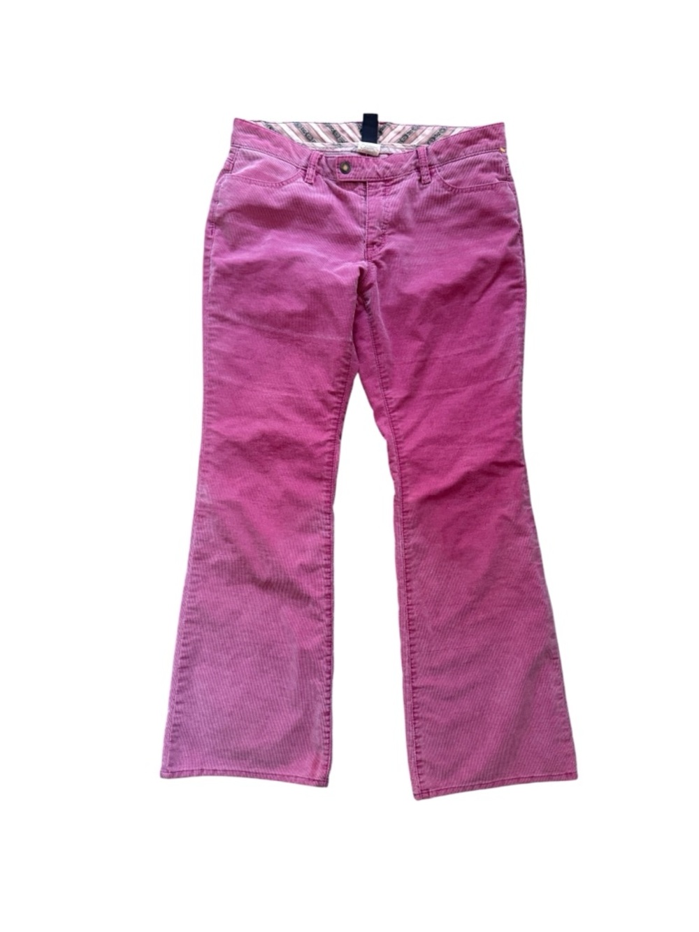 Vintage Gap Pink Long and Lean Flare Y2K Pants Size‎ 10